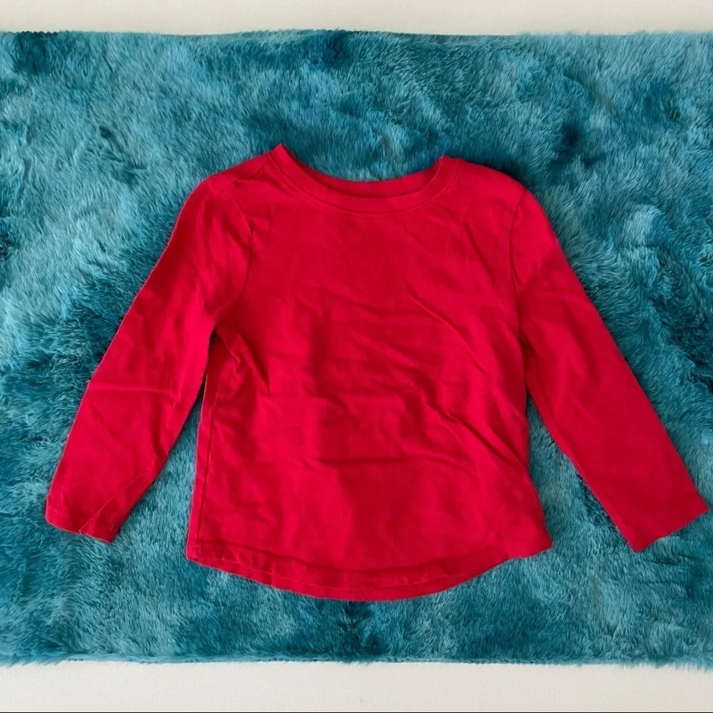 Old Navy Red Long Sleeve Tee Size 2T